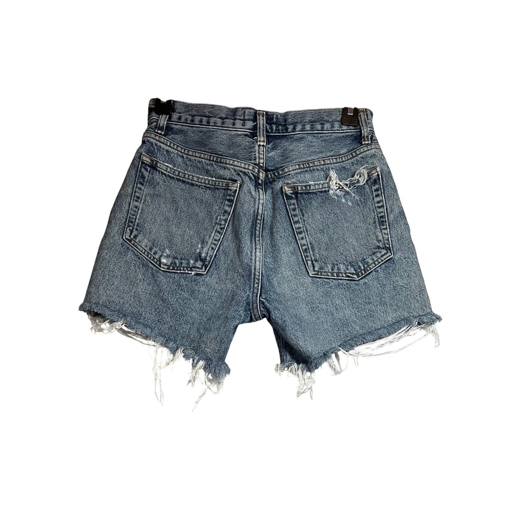 AGOLDE High Waisted Cut Off Jeans, Size 26 - Picture 2 of 6